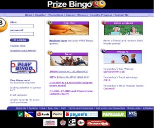 Prize Bingo Site
