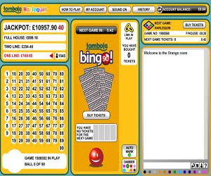 Tombola Bingo game